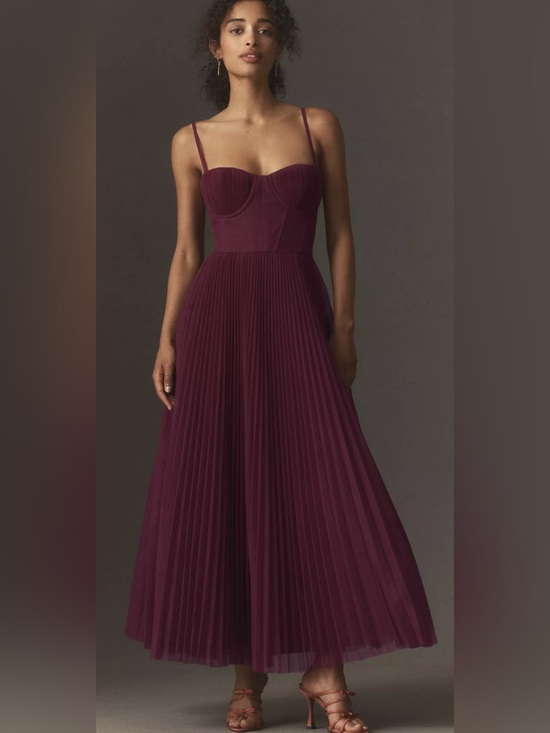 Anthropologie Dresses & Skirts - Anthropologie Hutch Virginia Sleeveless Sweetheart A-Line Maxi Dress Size 2 NWT